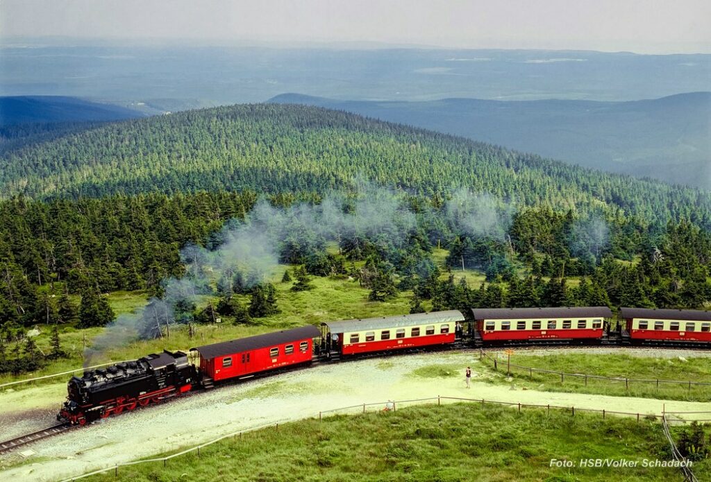 Harzquerbahn Und Brockenbahn: Mit Volldampf Durch Den Harz